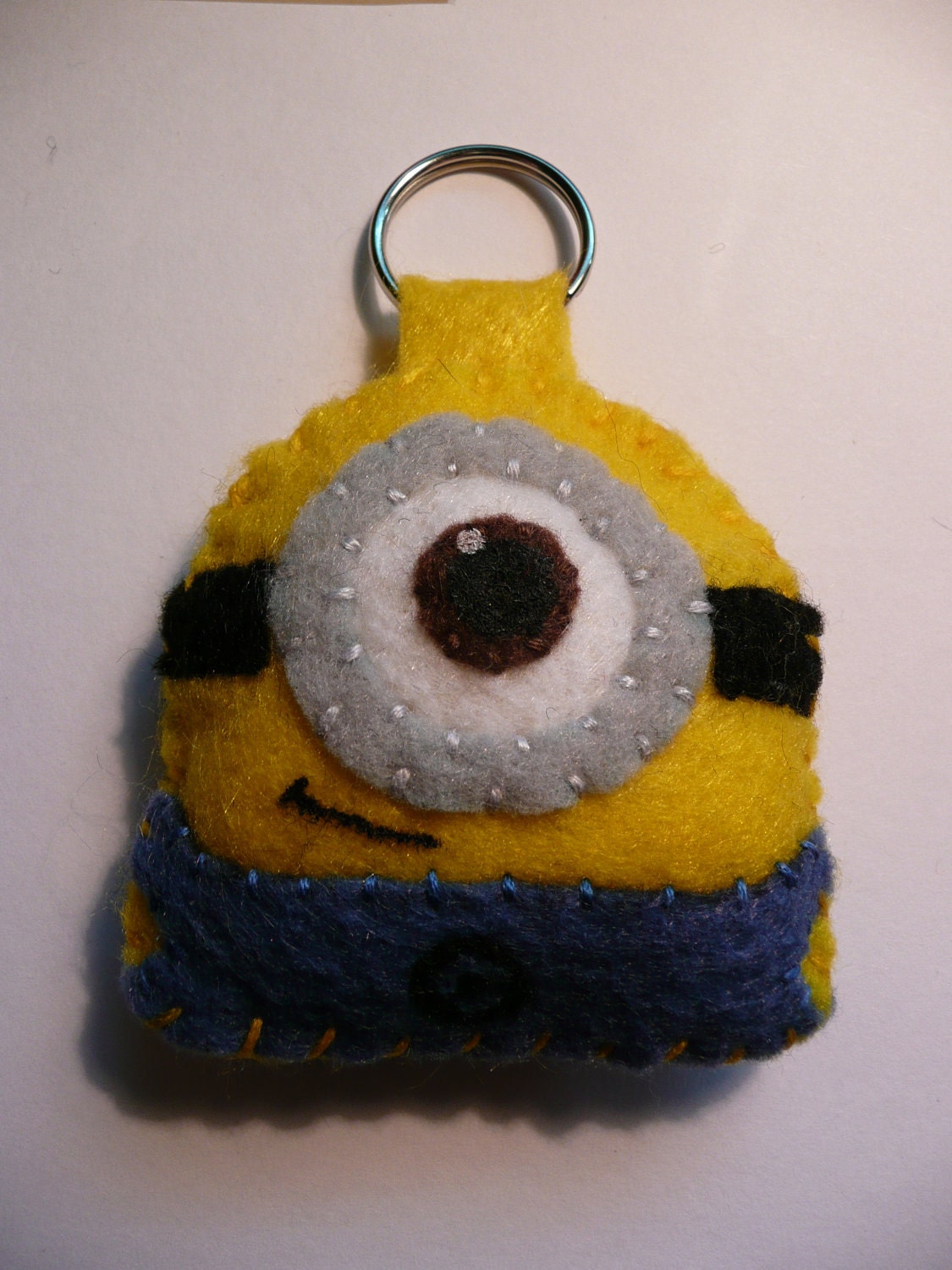 minion soft toy keychain