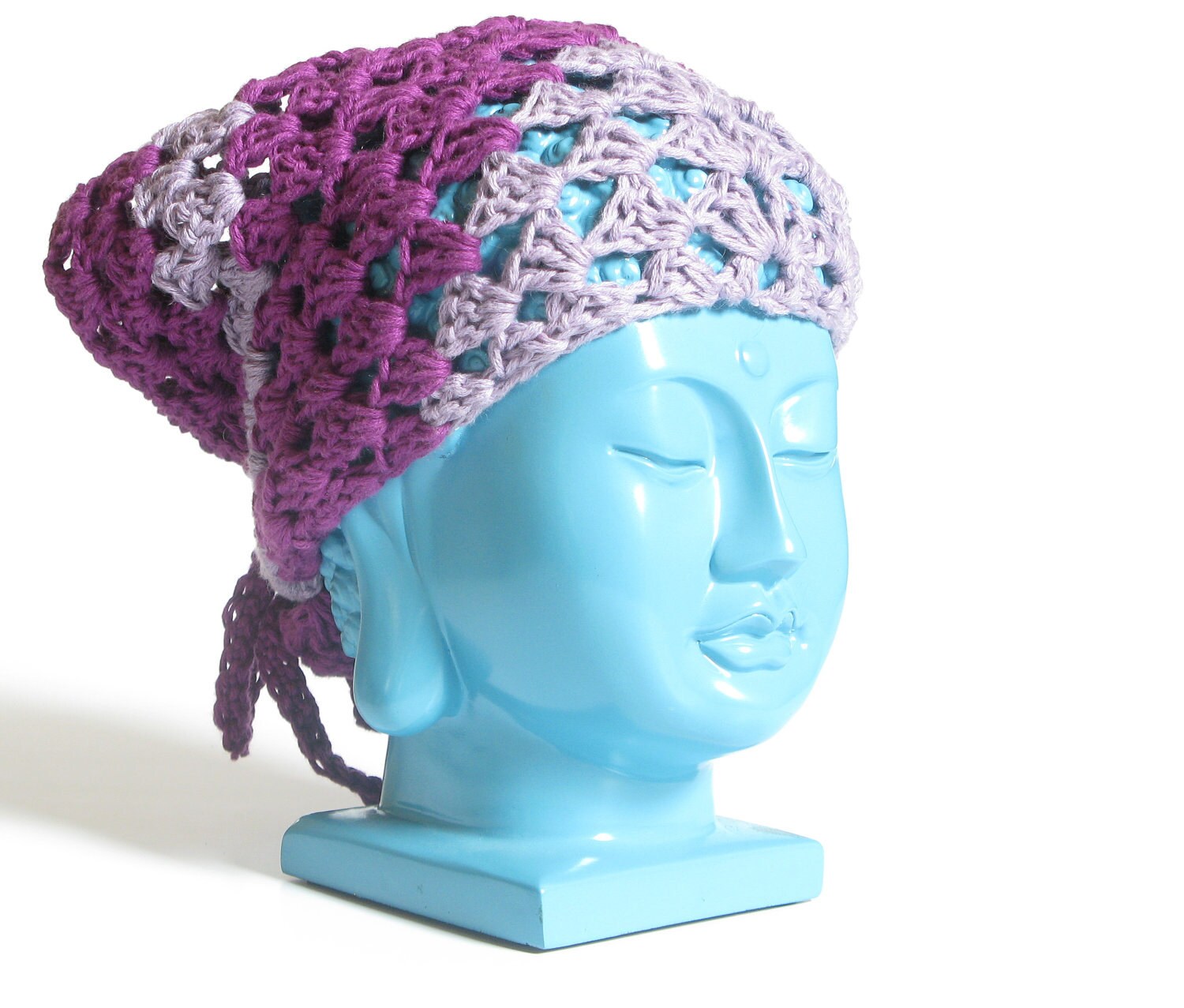 Crocheted granny square bandanna / kerchief by spellitwithPEAS