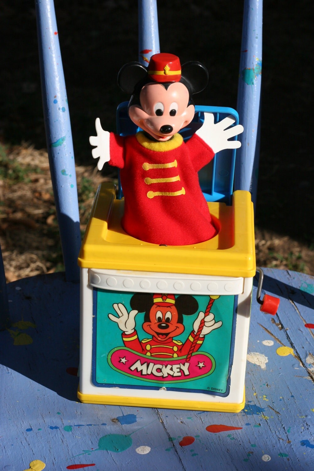 mattel mickey mouse jack in the box