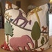One Large Clarence House Original "DIEGO CREWEL" Wool Embroidered Custom Down PIllow - 24" Square - Only One Available