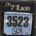 Marathon/ Half Marathon/ Tri Race Bib Hanger