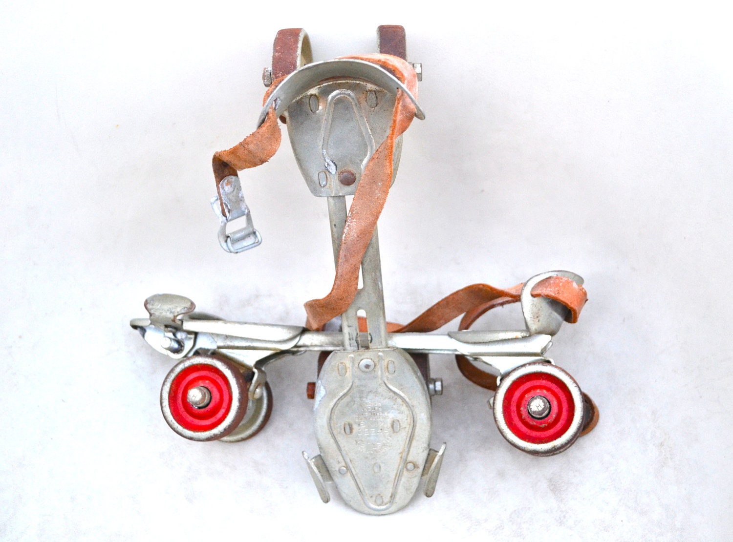 Vintage Roller Skates Hustler Speed King Skates with leather