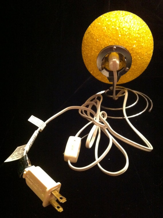 Retro Yellow Smiley Face Lamp