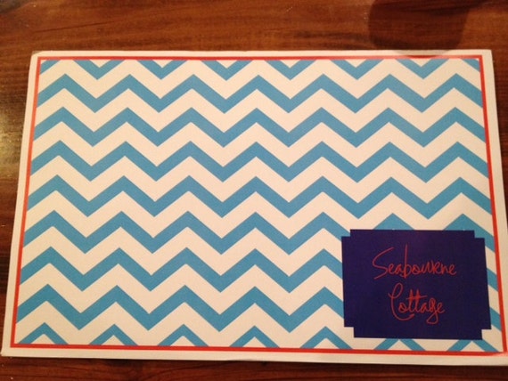 Items similar to customized paper placemats - 50 sheets per pad on Etsy