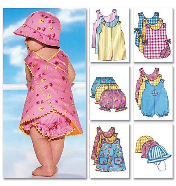 Butterick sewing pattern 5625 baby fashion essentials