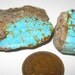 Kingman Turquoise Rough Golden Web Very Rare