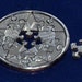 Coin cut puzzle. 12 pcs. 5 Russian roubles 1998