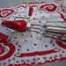 Red Vintage Maynard Hand Mixer No.77