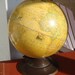 1940 Rand McNally Indexed Terrestrial Art Globe 12 inch diameter