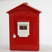 Antique Gamewell FIre Alarm Call Box, Industrial Home Decor For Dad Husband, Fire Alarm Pull Box, Forged Steel Fire Safeguard