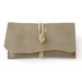 Business Card Case in Muted Olive Green