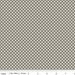 Emily Taylor for Riley Blake - Verona Dots in Gray C2805 - 1 yard (BTY)
