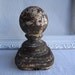 Vintage Iron Ball Finial Circa 1890