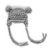 BABY ANIMAL HAT bear koala boy beanies crochet newborn gray grey silver vegan photography props photo prop photographers