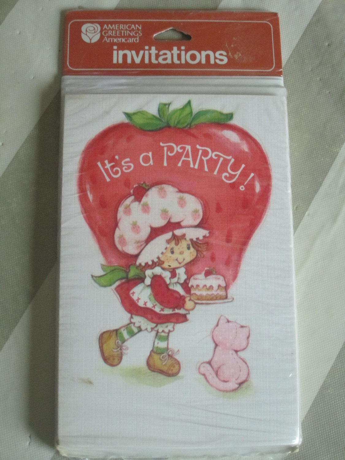 Vintage Strawberry Shortcake Party Supplies 110