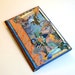 travel journal - Memories of Our Beach Vacation- diary, beach house guest book, creative writer, bookish, bookworm, sapphire and bronze