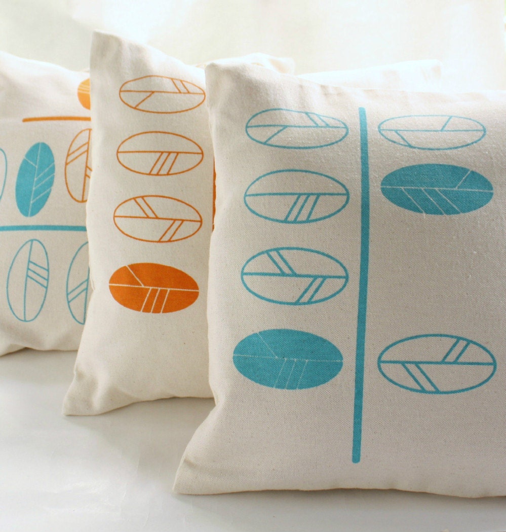 Set of 3 CUSHION COVERS spring colors special offer