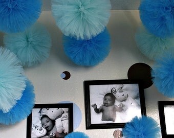 22 poms. ( value pack ) for birthday parties weddings baby showers and more...