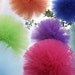 Tulle pom poms.... set of 3 including a 18" (Jumbo) for nurseries