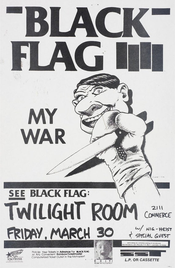 black flag my war