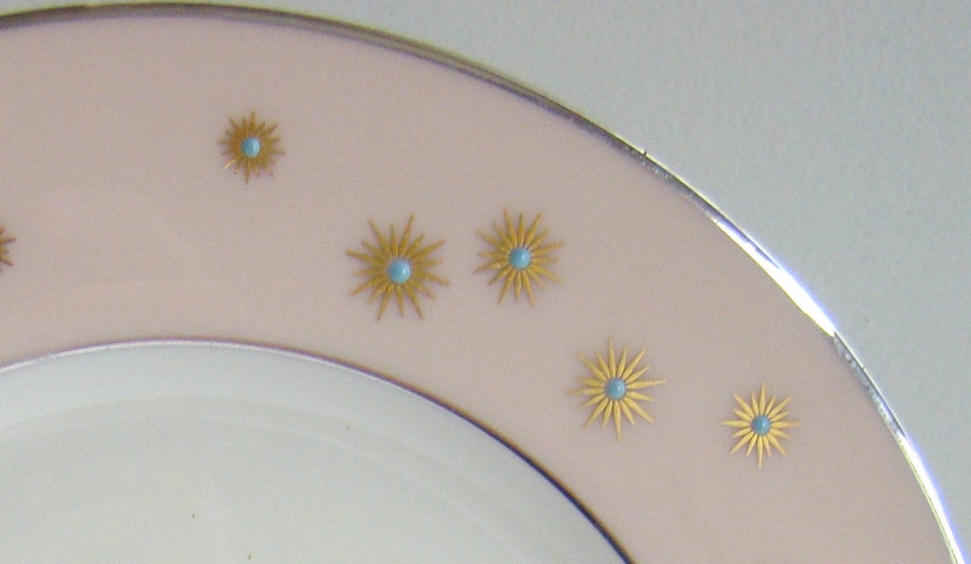 Vintage Lenox Plate Pink Jewel