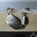 FALL SALE Vintage Silver Necklace with Mayan Figures