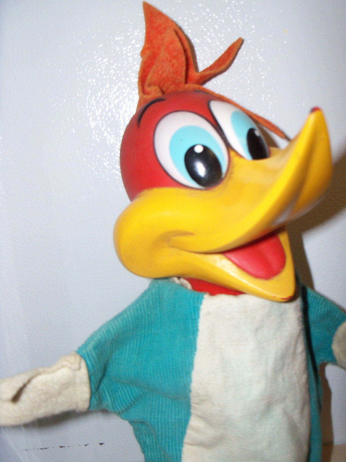 vintage woody woodpecker stuffed animal