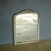 Vintage Gray/Blue Antique Mirror.