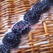 Black and White Polka Dot Shabby Bow Trim, Chiffon Rosettes, 1 yd., Wholesale Chiffon, Shabby Chic, Boutique Hair Bows