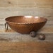 Reserved for Cheri. craftsman studios handmade copper bowl