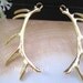 10pcs of Gold plated deer antlers charm 18mmx60mm