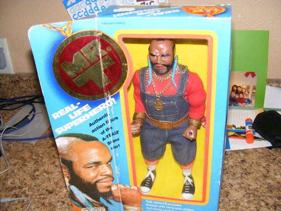 Vintage 1983 MR T galoob Action figure Doll by midwestcolletibles