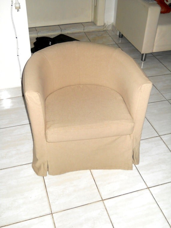 Custom made cover for Solsta Olarp armchair from IKEA soft