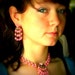 Unsigned vintage 1950s beauty demi, Haskell ,Jonne,hand wired rhinestone montees