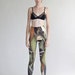 Printed Birds Stretch Leggings