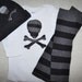 Baby Boy, onesie, hat, leg warmers gift set