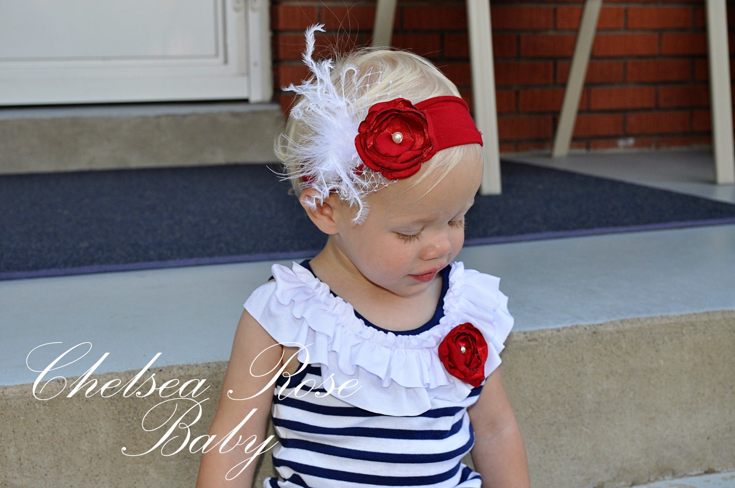 4th of July Outfit for Baby and toddler girls Independence