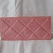 Vintage Amity Pink Plastic Ladies Billfold - 1950s