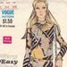70s Mod Mini Dress Pattern Vogue 7739 Size 12 Uncut