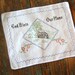 Vintage Hand Embroidered Dresser Scarf - Placemat - God Bless Our Home