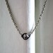 Fantastic Rare Antique Rose Cut Diamond Platinum Necklace.