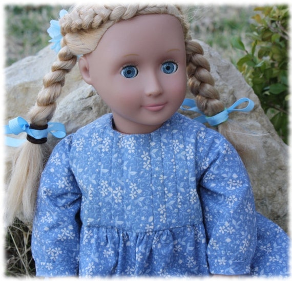 Mary Ingalls 18 doll dress Little House on the Prairie