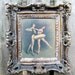 Retro Picture Ornate Resin Frame Dancers Turner Mfg Co