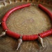 Vintage KENYAN NECKLACE - Brass/Bronze