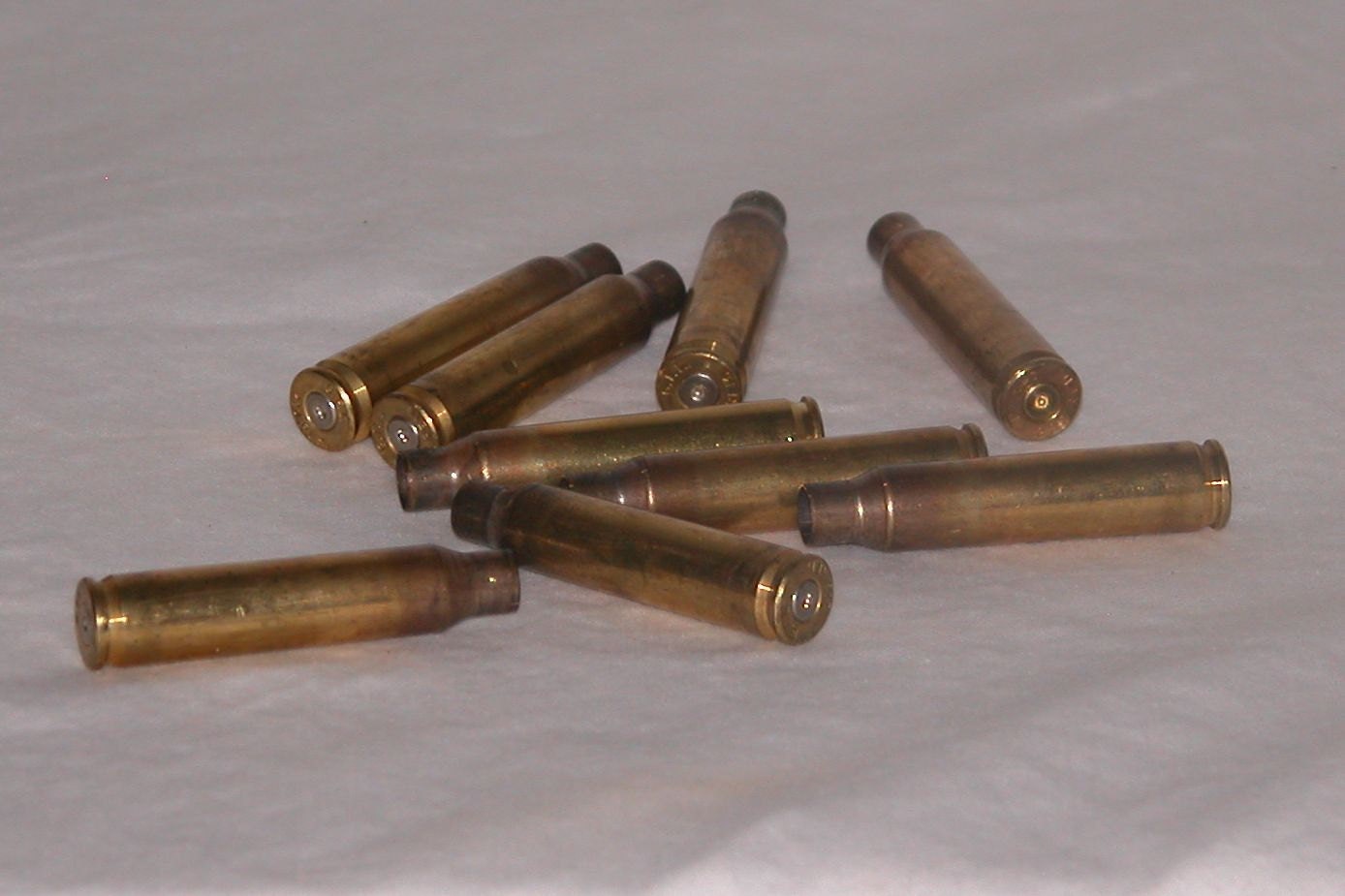 Spent .223 Spent Brass Shell Cartridges by winterparkcollect