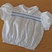 blouse, adorable French baby blouse blue smocking
