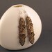 Vintage Brass Filigree earrings