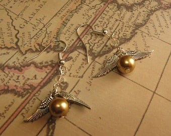 Golden Snitch Earrings