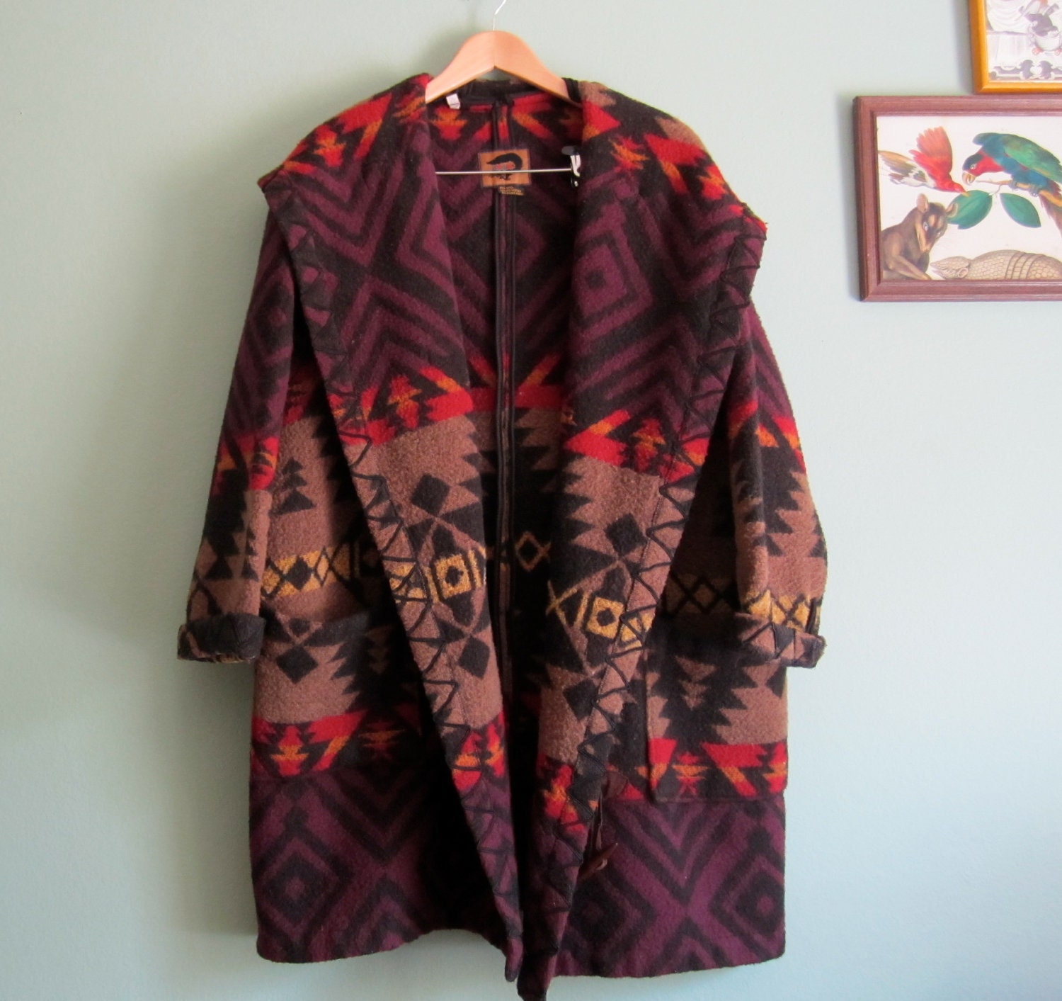 vintage southwestern jacket / vintage pendleton by CardiganKing