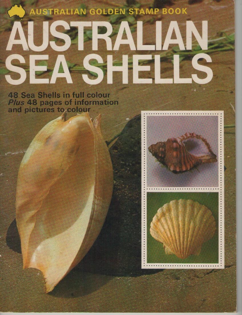 On Sale Golden Stamp Book Of Australian Sea Shells Vintage